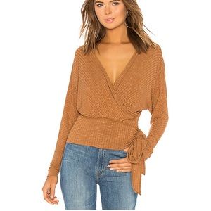 Free People East Coast Wrap Sweater